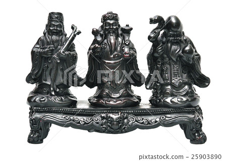 Three Chinese lucky gods, Hock Lok Siew 25903890