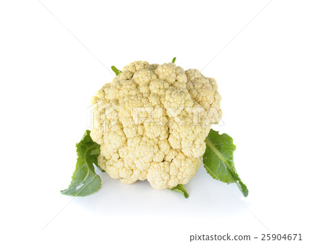 Cauliflower isolated on white background Cauliflower isolated on white background 25904671