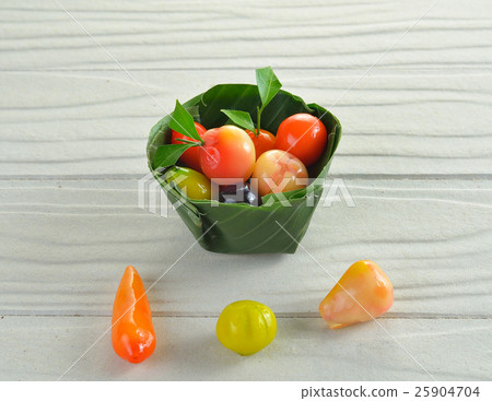 Thai fruit dessert 25904704