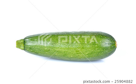 fresh zucchini isolated on white background fresh zucchini isolated on white background 25904882