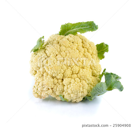 Cauliflower isolated on white background Cauliflower isolated on white background 25904908