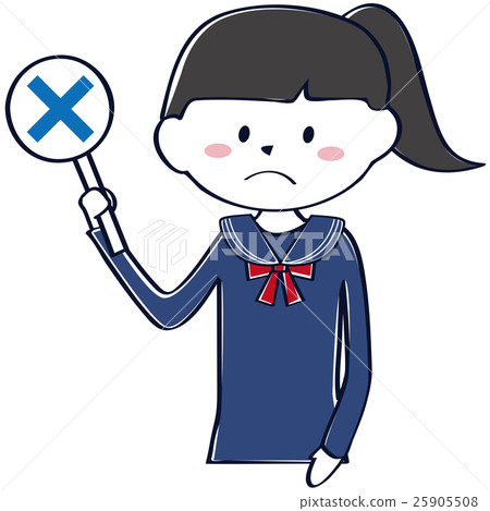 Students in a sailor uniforms Women's upper body × Students in a sailor uniforms Women's upper body × 25905508
