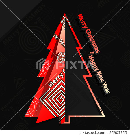 Festive Christmas Illustration 25905755