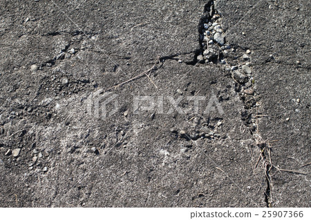 紋理·開裂混凝土 25907366