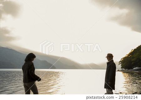 Mature couple travel image 25908214