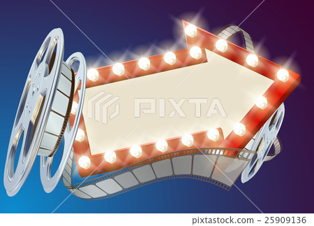 Arrow Movie Sign Arrow Movie Sign 25909136