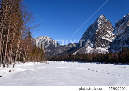 Julian Alps in Saisera Valley - Friuli Italy 25909901