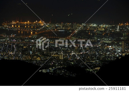 阪神地區的夜景 25911181