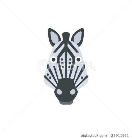 Zebra African Animals Stylized Geometric Head Zebra African Animals Stylized Geometric Head 25911951