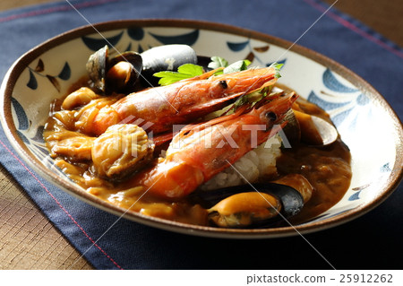 seafood curry 25912262