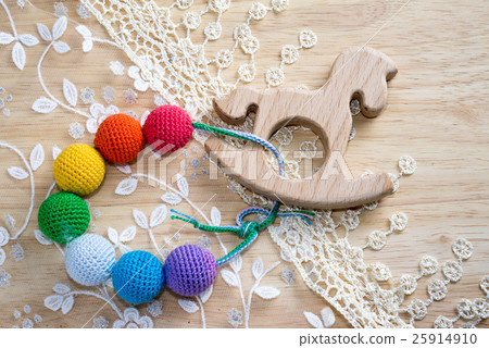 Necklace made from knitted beads Necklace made from knitted beads 25914910