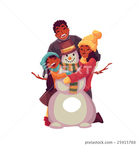 Family portrait of father, mother and daughter Family portrait of father, mother and daughter 25915768