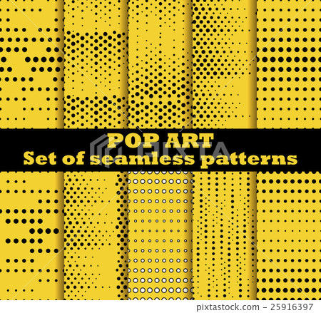 Dotted, Pop Art seamless pattern background. Dotted, Pop Art seamless pattern background. 25916397