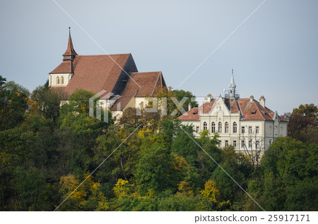View of Sighisoara town, Romania 25917171