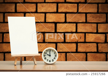 drawing on easel 25917266