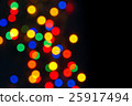 defocused colorful christmas lights 25917494