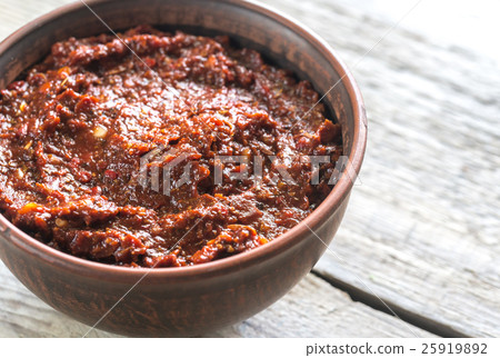 Bowl of adobo sauce 25919892