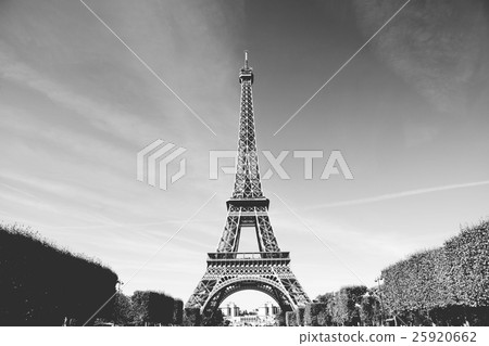 Scenery with the Eiffel Tower 25920662