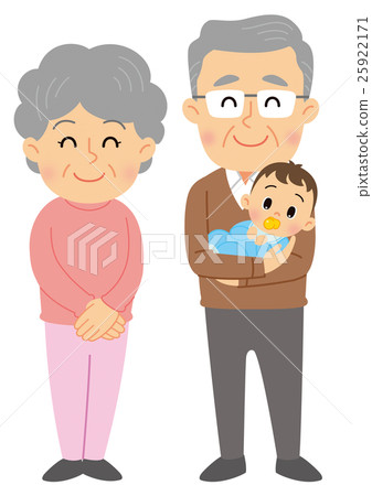 老年夫婦和嬰兒 老年夫婦和嬰兒 25922171