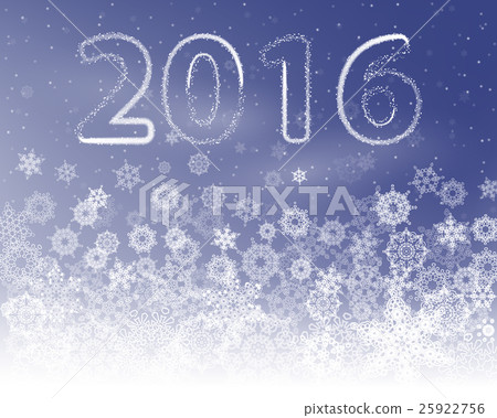 Snowflake background. Vector holiday backdrop 25922756