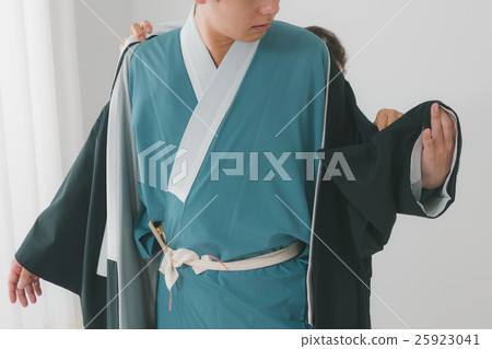 新郎 裝配 穿著和服 25923041