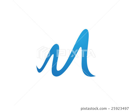 M Letter Logo Template - Stock Illustration [25923497] - PIXTA