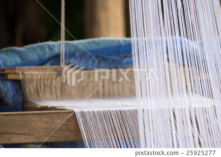 Thai Traditional handcraft cotton mill factory 25925277
