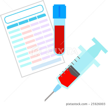 Blood sampling and blood test 25926003