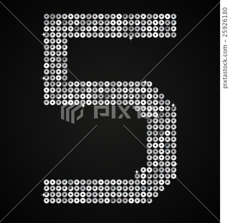 Silver sequins sings. Sequins alphabet. Eps 10. Silver sequins sings. Sequins alphabet. Eps 10. 25926180