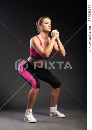 Young sportive female 25926182