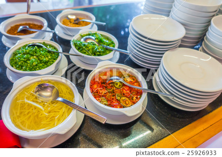 Group of indian spices and herbs . 25926933
