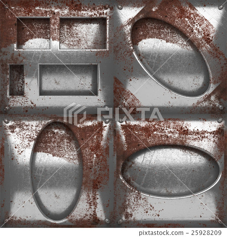 rusted metal texture background set rusted metal texture background set 25928209