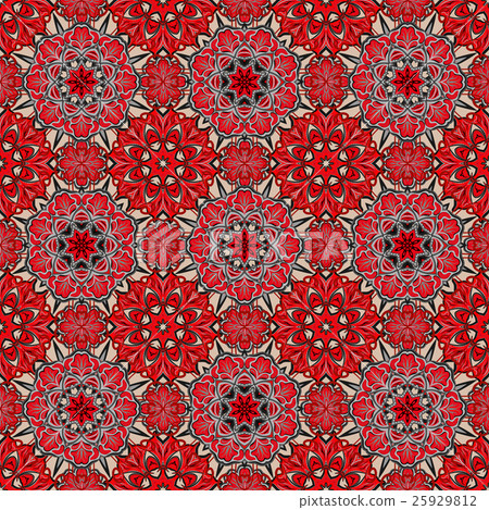 Seamless pattern. Vintage decorative elements Seamless pattern. Vintage decorative elements 25929812