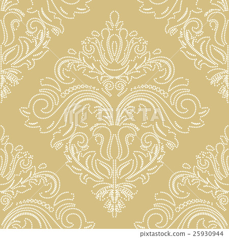 Seamless Wallpaper in the Style of Baroque 25930944