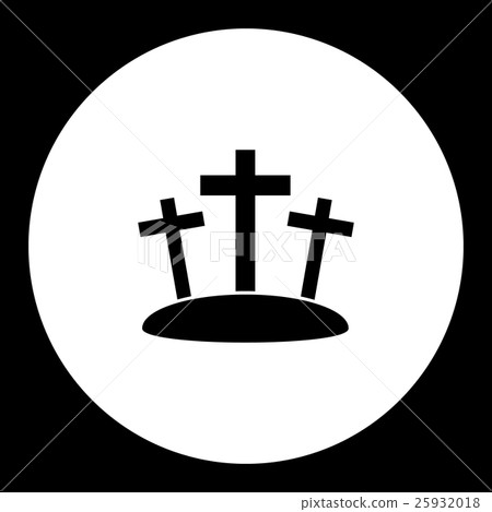 cross black isolated christianity symbols icon cross black isolated christianity symbols icon 25932018
