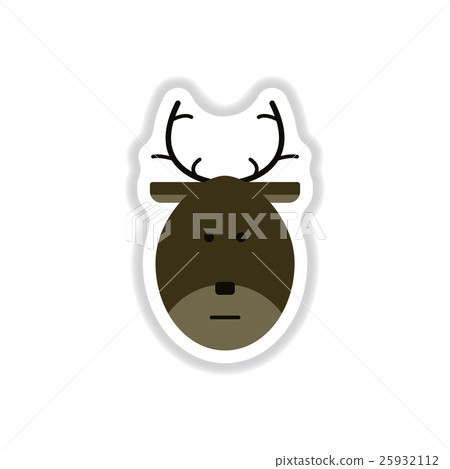Vector illustration in paper sticker style 25932112
