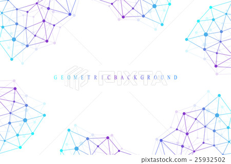 Graphic abstract background communication. Big 25932502