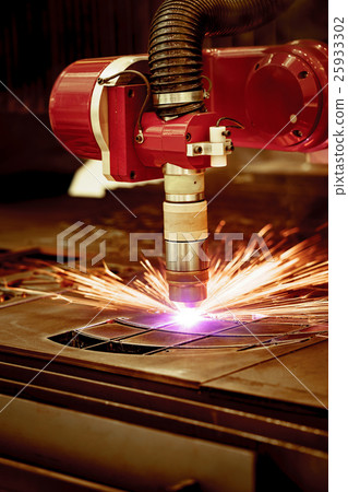 CNC Laser plasma cutting of metal 25933302