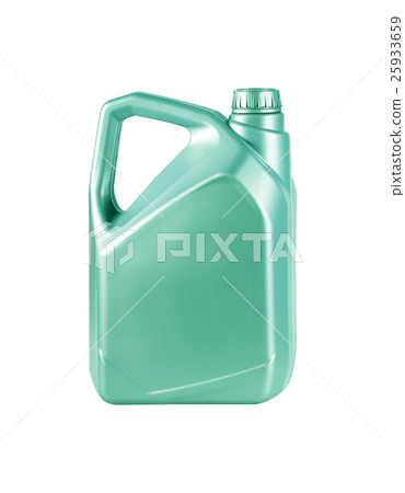 Engine oil canister isolated on white background. 25933659