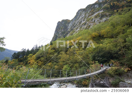 The way to the lazy river (Motoya Bridge) 25936069