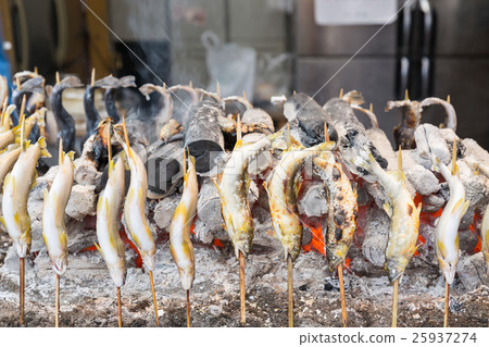 Japan grilled fish Ayu in Nikko Japan grilled fish Ayu in Nikko 25937274