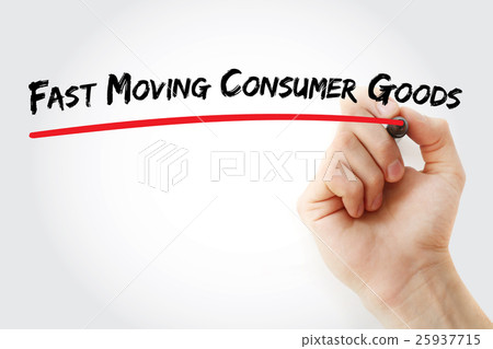 Hand writing Fast Moving Consumer Goods Hand writing Fast Moving Consumer Goods 25937715