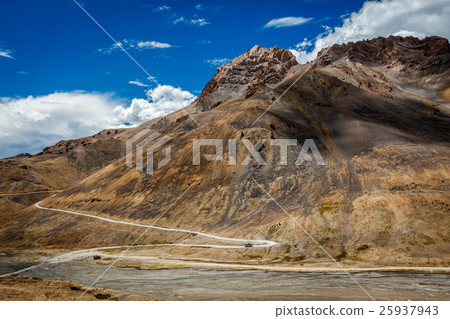 Manali-Leh road in Himalayas 25937943
