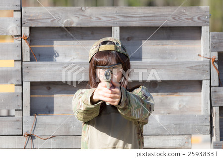 生存遊戲軍事女性形象 25938331