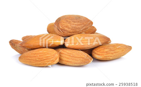 almonds nuts isolated on white background 25938518