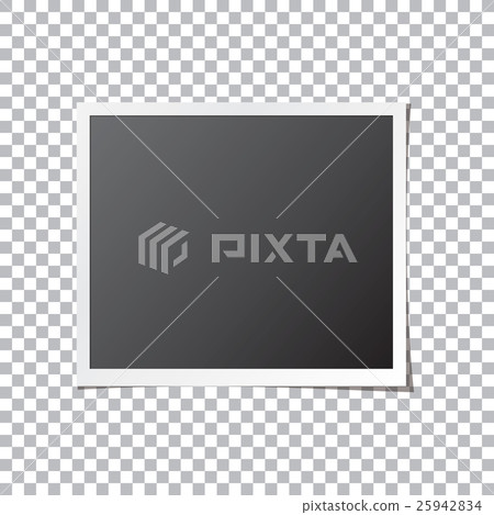 Paper Photo Frame Isolated Vector - Stock Illustration [25942834] - PIXTA