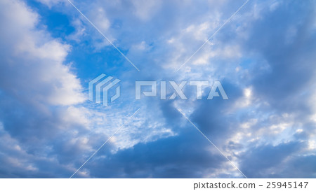 10月上旬的天空和雲彩(16:9更多藍色與修飾) 10月上旬的天空和雲彩(16:9更多藍色與修飾) 25945147