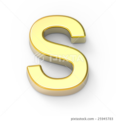 Matte gold font S 25945783