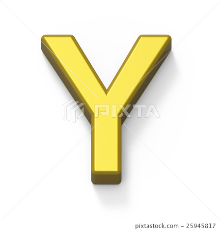 Matte gold font Y 25945817