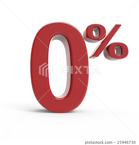 3d rendering of a 0 symbol stock illustration 25946730 pixta